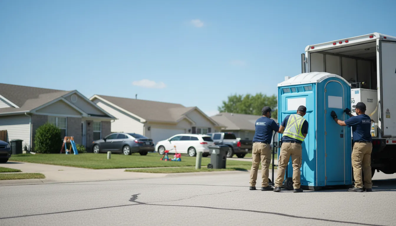 Standard Porta Potty Rentals in Burbank, IL near me